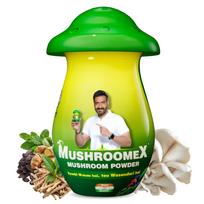 Mushroomex 100 Gram Mushroom Powder Ayurvedic Weight Gainer for Men Women and Adults with Natural Ingredients to Improve health, Appetite and Ov
