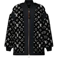 LOUIS VUITTON SKI FW24 Jackets & Coats Women's Black 1AGHFD 36 juoda