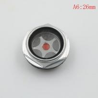 1PC 16mm-48mm Male Threaded Metal Air Compressor Oil Level Sight Glass