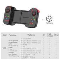 Wireless Stretch Mobile Gamepad for Switch OLED Lite and Phone with Turbo Function black