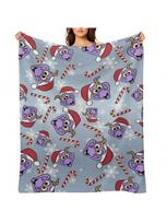 Figment The Dragon! Throw Blanket 'S Luxury Thicken Blankets And Throws For Sofa Blankets 75X95CM pilka spalva