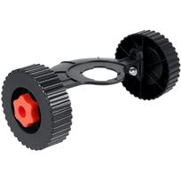Universal Lawn Mower Support Wheel Adjustable Grass Gasoline Trimmer Attachment Garden Portable Side Hanging Electric Maintenanc