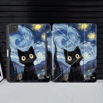 Tablet Case For iPad Pro 11th 10th 9th 8th 7th 12.9inch Pro 2025 Air 4 5 M3 M2 1 2 M4 11inch Mini 6 7 Holder Cover Cartoon iPad Mini 7 8.3 gray