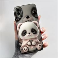 Jelly Black Case For Nokia C32 TA-1534 Fashion Astronaut Pattern Shell For Nokia C210 With Shockproof Bumper Soft Cover Nokia C32