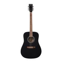 41 in Dreadnought Acoustic Guitar Beginner Bundle for Adult Taller Black