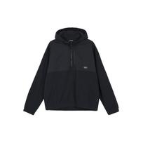 Men's Nike SB Therma-FIT Winterized Polar Fleece Splicing Skateboard Hooded Jacket Black DA4224-010 S black