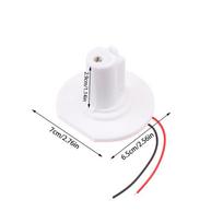 1Pc White ABS Base Connector For Xiaomi Fan BPLDS02DM BPLDS03DM Base Connector Repair Replacement Accessories