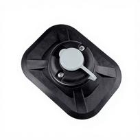 Yak Outdoors YKZ-54 Kayak Fishing Rod Holder Base, Inflatable Boat Rod Mount Bracket juoda