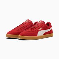 Puma CLUB II ERA SUEDE men's sports shoes red 40071708 size 44 red