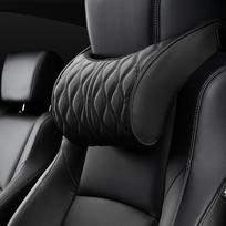 Automobilio odinė galvos atrama Atminties putplasčio automobilio atramos pagalvė Nugaros pagalvėlė Automatinė sėdynė Kaklo atramos juosmens atramos Automobilio salono juosmens pagalvės black