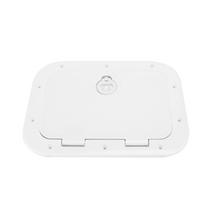 Valties denkio prieigos liukas 375x280mm Nuimamas sandėliavimo dėžutės dangtelis nameliui ant ratų, kemperiui, jachtai white