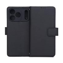 Juodas TFO „Smart Triangle“ dėklas-piniginė – „Apple iPhone 17 Pro“ ir „iPhone 18 Pro“ modeliams
