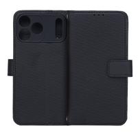Juodas TFO „Smart Triangle“ dėklas-piniginė – „Apple iPhone 17 Pro Max“ ir „iPhone 18 Pro Max“ modeliams