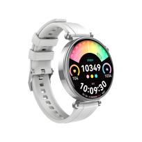 XO GT4 Mini AMOLED išmanusis laikrodis, sidabrinis