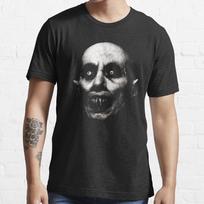 Nosferatu Vampyras Kultinis Klasikinis Gotikinis Siaubo Helovino Marškinėliai S-5XL L black