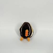 1 PCS Cute Food Plush Keychain Cartoon Sushi Toast Milk Taco Bamboo Shoot Soft Stuffed Doll Bag Charm Pendant Gift 0-10cm black