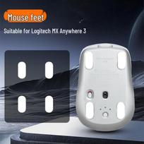 Compatible Logitech MX Anywhere 2/2S Mouse Feet Pads, Ice Version, Curved Edge Gaming Foot Stickers. white
