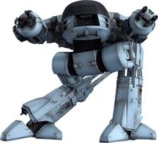 Good Smile Company MODEROID RoboCop ED-209 PS ABS Assembly Plastic Model Kit Non-Scale Second Re-release black