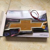 5D LED Automobilio Galinės Logotipo Ženklelio Lempa Emblema CHEVROLET CRUZE EPICA 17x5.5mm White LED white