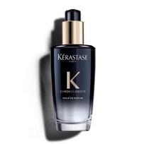 Kerastase Chronologiste Huile De Parfum Hair Oil 100ml, Nourishing Smoothing Hair Serum Oil For Dry Frizzy Damaged Hair black