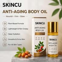 Skincu augalinis anticeliulitinis kūno aliejus 100ml Odos stangrinimas, fiksavimas, natūralus drėkiklis, gryna augalinė formulė, priežiūra