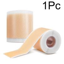 1 ritinys silikoninio gelio neslystančios odos grožio priežiūros vandeniui atsparios randų juostos lipnus pleistras odos atstatymui 4X150CM randų lakštai 4cm*1.5m beige