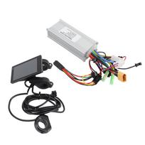 48 60V 500W Electric Scooter Controller LCD Display Motor Brushless Controller for 22.5mm Handlebars white