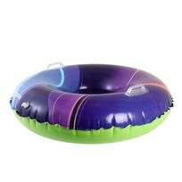In-Stock Anti-Rollover Thickened PVC Snow Tube for Outdoor Winter Skiing 110cm blue