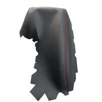 Soft Leather Armrest Cover For Lexus IS200 IS250 IS300 IS350 2014-2017 Red Blue Line Trim Car Interior Accessories D8D9 black