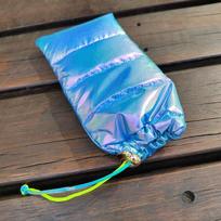 Microfiber Sunglasses Storage Bag Solid Color Portable SunGlasses Holder Durable Multifunctional Usage Phone Bag mėlyna