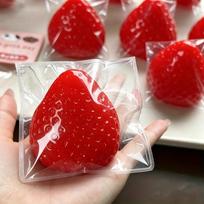 Taba Squishy Strawberry Stress Relief Toy, Cute Squeeze Design, Transparent  Durable, Ideal Desktop Decor  Relaxation Gift Present United States
