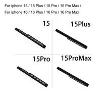 2pcs Speaker Mesh Dustproof Grill For iphone 15 15 Plus 15 Pro 15Pro Max 16 16Plus tested good 16pro Max Anti dust grill IP 15 black