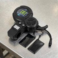 Dashboard 6Pin Connector Digital PlugandPlay Kickscooter Display Panel gray