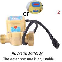 1/2 iki 3/4 sriegio jungtis, siurblio stiprintuvas, automatinis vandens srauto jutiklio jungiklis, 220V 2(Adjustable)