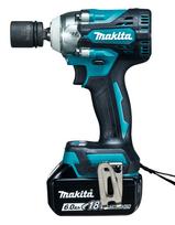Makita Cordless Impact Wrench 18V includes 2 and case 6Ah, batteries, charger, (TW300DRGX)