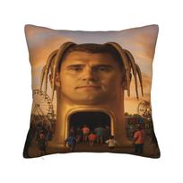 Double Sided Charlie Kirk Pillow Case, Vintage Memorabilia Small Gift For Collectors And Fans Present 30X30CM beige