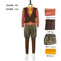 Rumpelstiltskin Cosplay Costume 4‑Piece Set | Shrek Movie Character Outfit XS black