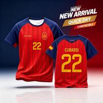 2026 Ispanijos komandos žaidėjo stiliaus Yamal futbolo marškinėliai,#2 #3 #11 #15 #17 #22 #24 Greitai džiūstanti trumpomis rankovėmis T‑marškinėlių vaikiški šeimos gerbėjų vaikas XL