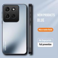 Smūgiams atsparus matinis dėklas, skirtas Motorola Moto G86 Power G56 G96, AG matinio kieto buferio galinis dangtelis, telefono dėklas, pirštų atspaudams atsparus Motorola Moto G86 mėlyna