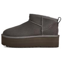 UGG Ultra Mini Papūgos Patogūs A kulkšnies Sniego Batai Moteriški batai 1135092-CHRC 40 gray