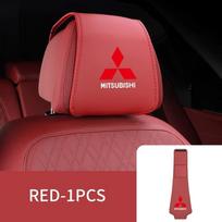 Car Headrest Cover Seat Head Pillow Neck Covers For Mitsubishi Lancer Asx Outlander Colt Pajero L200 Galant Space Star Accessory YG2 brown
