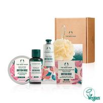 The Body Shop British Rose 4 Piece Gift Set  Shower gel+Body Butter+hand Cream+soap   888250 NONE beige