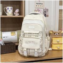 Schoolbag Junior high school girls schoolbag 1011 new Japanese college style backpack large capacity lightweight versatile campus backpack One size fits all mėlyna