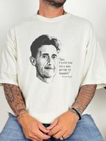 George Orwell and kids tshirt, 1984 and kids tshirt, Told you so conspiracy tee, t and kids tshirt COMFORT Colors Unisex Tee T-and kids tshirt 110 gray