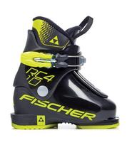 Vaikiški kalnų slidinėjimo batai Fischer RC4 10 JR TMS, juodi / geltoni