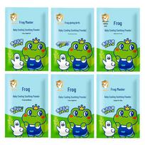 Frog Prince Baby Talcum Powder green