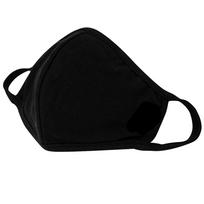 1/2/5pcs Reusable Cotton Mouth Face Mask Cover Anti-Dust Mask Filter 1pcs black