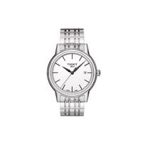Tissot Carson Series Quartz Movement 30M Water Resistant Watch 40Mm White Dial Stainless Steel Case Men watches Silver T085.410.11.011.00 White white