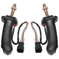 2Pcs L+R 3 Buttons Excavator Joystick Assy Handle Gears for Doosan DH DX150 215 225 300 370-9C 26-27s