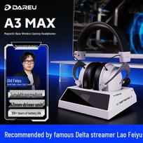 DAREU A3PRO Wireless Over-Ear Gaming Headset with Bluetooth and Noise Cancelling